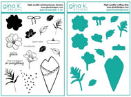 Gina K Designs - Beauty in Everything - Stamp Set and Die Set Bundle