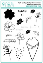 Load image into Gallery viewer, Gina K Designs - Beauty in Everything - Stamp Set and Die Set Bundle
