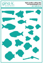 Load image into Gallery viewer, Gina K Designs - Best Fishes - Stamp Set and Die Set Bundle
