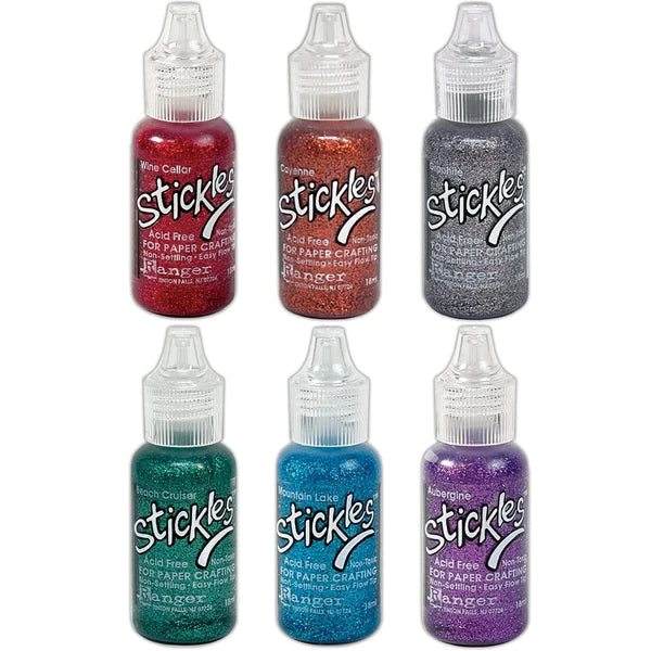 Ranger - Stickles Glitter Glue - Bundle of 6 New Colors