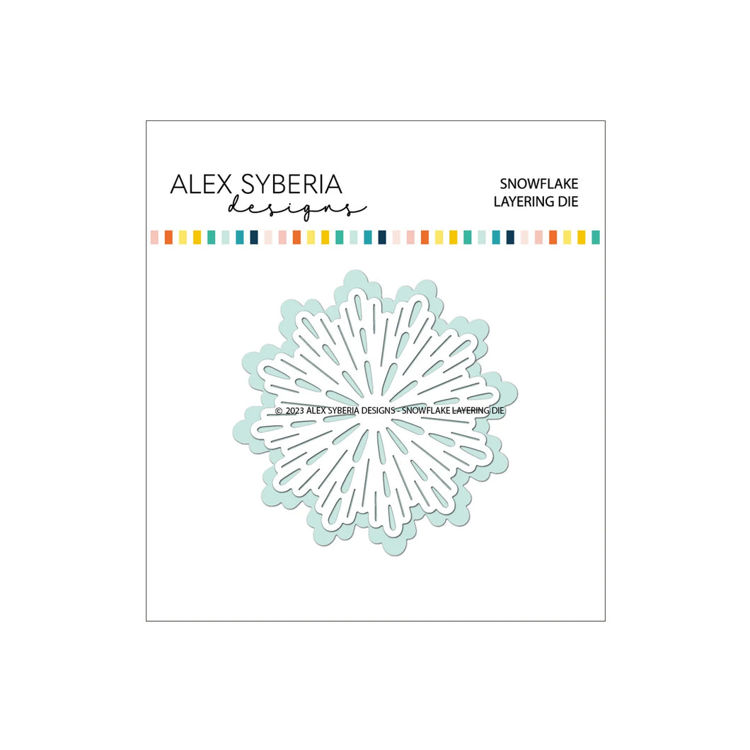 Alex Syberia Designs - Snowflake Layering Die Set