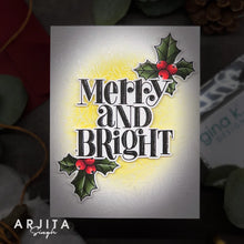 Load image into Gallery viewer, Gina K Designs - Festive Phrases - Stamp Set and Die Set Bundle
