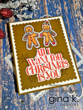 Load image into Gallery viewer, Gina K Designs - Festive Phrases - Stamp Set and Die Set Bundle
