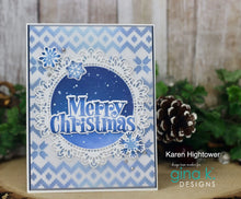Load image into Gallery viewer, Gina K Designs - Festive Phrases - Stamp Set and Die Set Bundle
