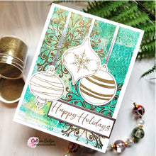 Load image into Gallery viewer, Gina K Designs - Happy Holiday Ornaments - Stamp Set and Die Set Bundle
