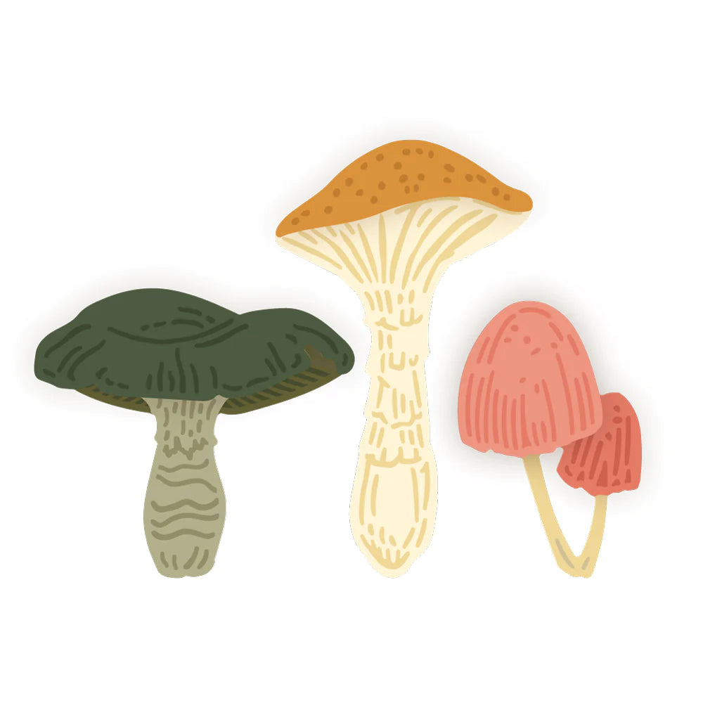 Honey Bee Stamps - Honey Cuts - Lovely Layers: Mushroom