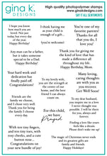 Load image into Gallery viewer, Gina K Designs - Hannah Drapinski - Say It All Sentiments Stamp Set
