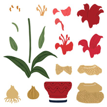 Load image into Gallery viewer, Honey Bee Stamps - Honey Cuts - Lovely Layers: Amaryllis
