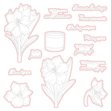 Load image into Gallery viewer, Honey Bee Stamps - Holiday Blooms - Stamp Set and Die Set Bundle
