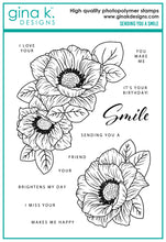 Load image into Gallery viewer, Gina K Designs - Sending You A Smile - Stamp Set and Die Set Bundle
