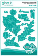 Load image into Gallery viewer, Gina K Designs - Smiling Blooms - Stamp Set and Die Set Bundle

