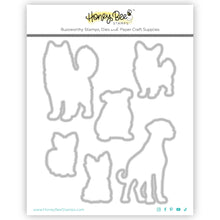 Load image into Gallery viewer, Honey Bee Stamps - Tail Waggers - Stamp Set and Die Set Bundle
