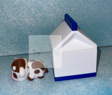 Load image into Gallery viewer, Mini Boop Cow with White Milk Carton

