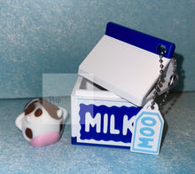 Load image into Gallery viewer, Mini Boop Cow with White Milk Carton
