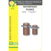 Load image into Gallery viewer, Birch Press Design - Waterfront Pilings - Style 57618
