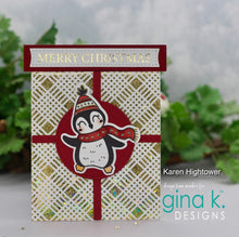 Load image into Gallery viewer, Gina K Designs - Seasonal Patterns - Stamp Set and Poly-Glaze Bundle
