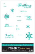 Gina K Designs - Poly-Glaze Foiling Sheets - A Little Something