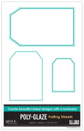 Gina K Designs - Poly-Glaze Foiling Sheets - A Tag Trio