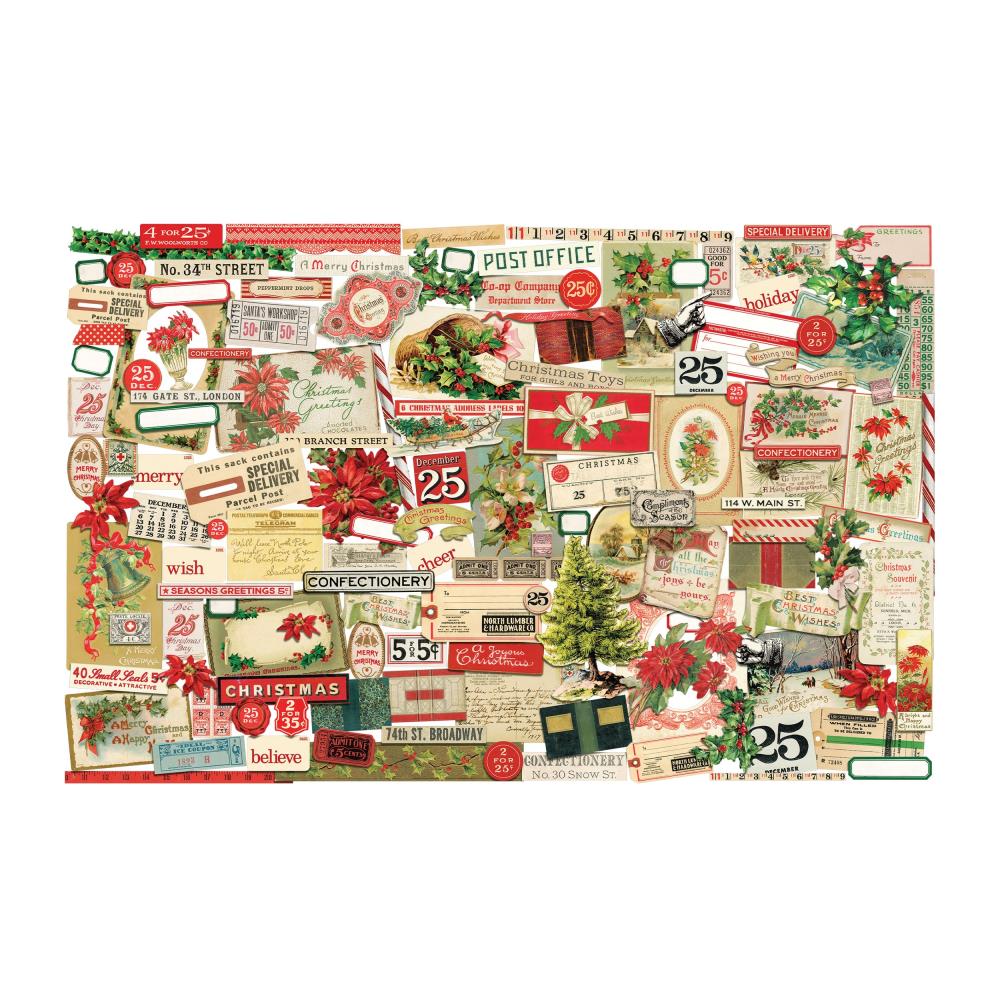 Tim Holtz Christmas 2025 Ephemera