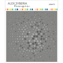 Load image into Gallery viewer, Alex Syberia Designs - Confetti Stencil Set
