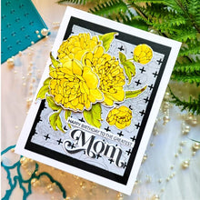 Load image into Gallery viewer, Alex Syberia Designs - Gorgeous Peonies - Stamp Set, Die Set, Stencil Set and Foil Plate Bundle
