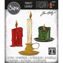 Load image into Gallery viewer, Sizzix - Tim Holtz - Thinlits Dies - Candleshop Colorize
