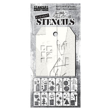 Load image into Gallery viewer, Stampers Anonymous - Tim Holtz - Element Stencils Festive Art
