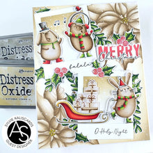 Load image into Gallery viewer, Alex Syberia Designs - Christmas Sentiments - Stamp Set and Die Set Bundle
