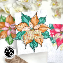 Load image into Gallery viewer, Alex Syberia Designs - Festive Poinsettia - Stamp Set, Die Set and Stencil Set Bundle
