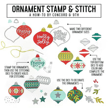 Load image into Gallery viewer, Concord &amp; 9th - Ornament Stamp &amp; Stitch - Stamp and Die Bundle
