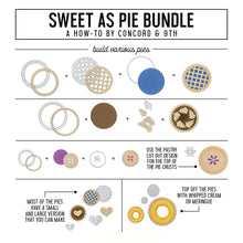 Load image into Gallery viewer, Concord &amp; 9th - Sweet As Pie - Stamp and Die Bundle
