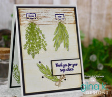 Load image into Gallery viewer, Gina K Designs - Happy Herbs - Stamp Set and Die Set Bundle
