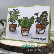 Load image into Gallery viewer, Gina K Designs - Happy Herbs - Stamp Set and Die Set Bundle
