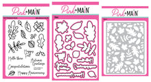 Load image into Gallery viewer, Pink and Main - Autumn Leaves - Stamp Set, Die Set and Stencil Bundle
