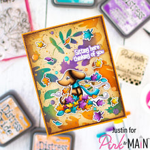 Load image into Gallery viewer, Pink and Main - Autumn Leaves - Stamp Set, Die Set and Stencil Bundle
