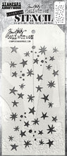 Load image into Gallery viewer, Stampers Anonymous - Tim Holtz - Layering Stencil Set - Fractured, Spellbound &amp; Peekaboo
