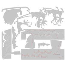 Load image into Gallery viewer, Sizzix - Tim Holtz - Thinlits Die - Reindeer Sleigh
