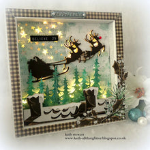 Load image into Gallery viewer, Sizzix - Tim Holtz - Thinlits Die - Reindeer Sleigh
