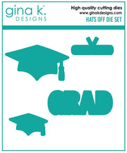 Load image into Gallery viewer, Gina K Designs - Hats Off - Stamp Set and Die Set Bundle
