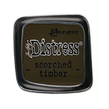 Load image into Gallery viewer, Tim Holtz - Distress Enamel Pin - Scorched Timber
