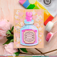 Load image into Gallery viewer, Waffle Flower - Bokeh Heart Stencil
