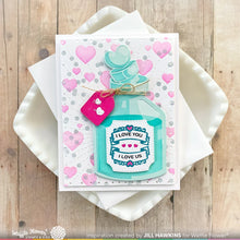 Load image into Gallery viewer, Waffle Flower - Bokeh Heart Stencil
