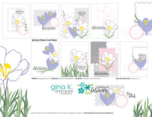 Load image into Gallery viewer, Gina K Designs - Spring in Bloom - Stamp Set and Die Set Bundle
