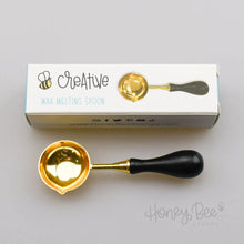 Load image into Gallery viewer, Honey Bee Stamps - Bee Creative - Wax Melting Spoon
