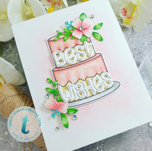 Load image into Gallery viewer, Trinity Stamps - Best Wishes Add-On Die Set
