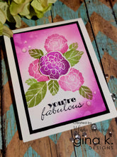 Load image into Gallery viewer, Gina K Designs - Bold Flowers - Stamp Set and Die Set Bundle

