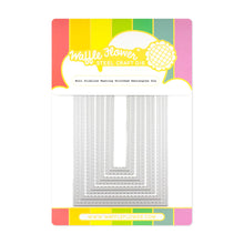 Load image into Gallery viewer, Waffle Flower - Mini Slimline Stitched Rectangles Die
