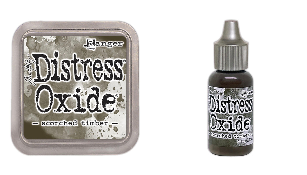 Tim Holtz - Distress Oxide Ink Pad with Reinker - Scorched Timber
