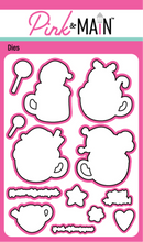 Load image into Gallery viewer, Pink and Main - Cup of Good Cheer - Stamp Set and Die Set Bundle
