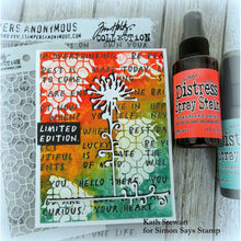 Load image into Gallery viewer, Stampers Anonymous - Tim Holtz - Layering Stencil - Linked Circles

